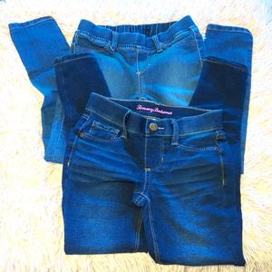 Bundle of 2 Pairs of jeans pants DKNY & Tommy Bahama size 7 D